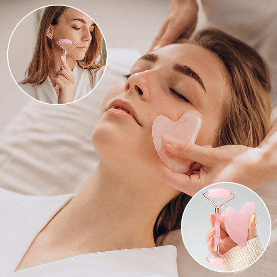 Gua sha visage